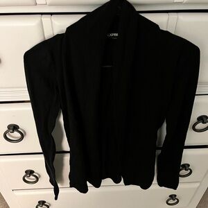 Size small black express cardigan sweater!